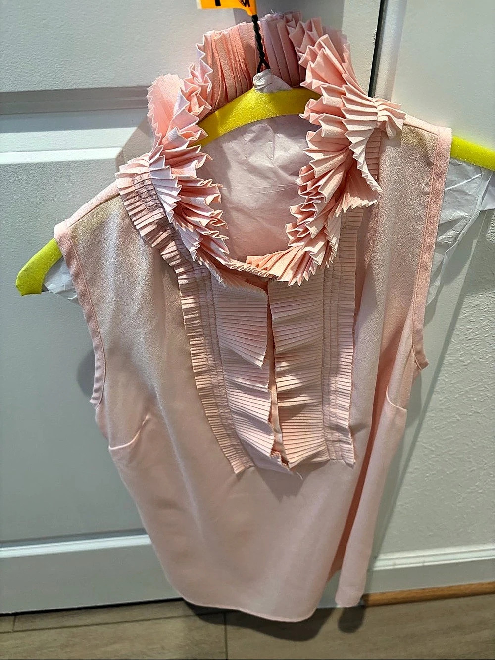 7th Avenue Ruffled Blouse in Pink